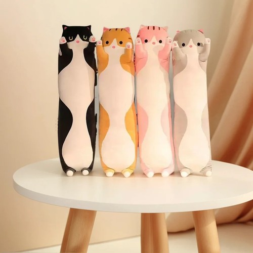 70cm long cat plush toy - long,