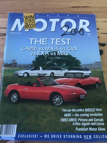Motor car magazine - car, nov