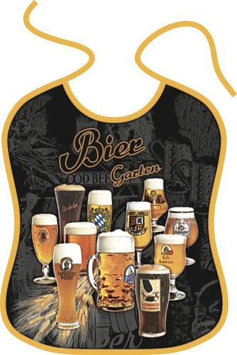 Adult bib beer garden funny - adult,