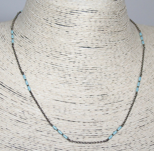 Antique 830s silver blue - antique,