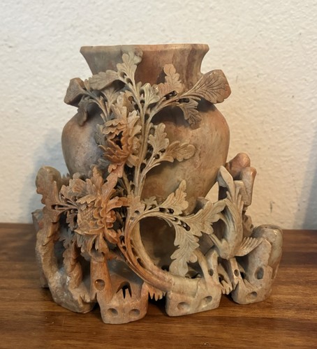 Antique vintage carved chinese - antique,