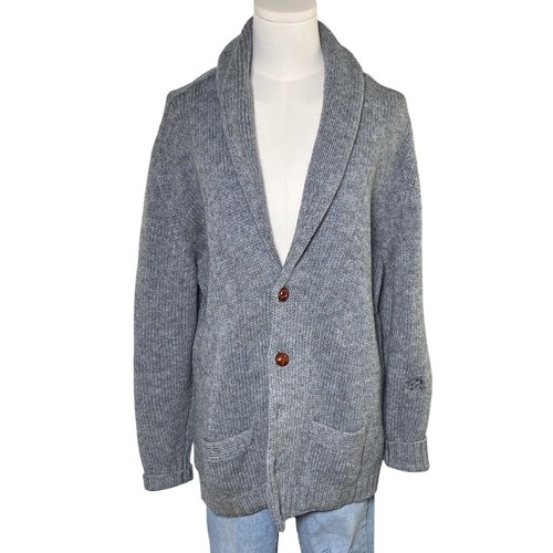 Shawl collar cardigan shetland - shawl,