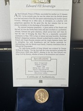 1910 Edward VII Full Gold