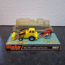 Dinky Toys 967 Muir Hill Loader And Trencher Taylor Woodrow Original Box Ref H1