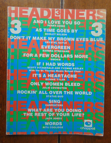 Headliners vintage sheet - 3,
