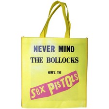 The Sex Pistols Eco Bag Never Mind The Bol**cks Original Album Yellow