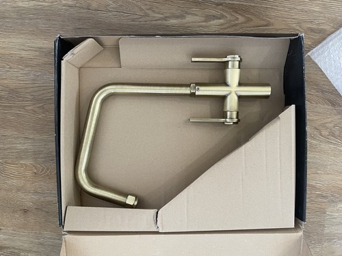 Adobe antique brass kitchen