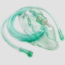 Medium Concentration Oxygen Mask (with 2.1m Tubing) Sterile Latex Free
