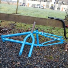 bmx frame and forks