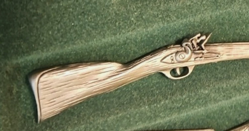 Miniature metal brown bess - miniature,