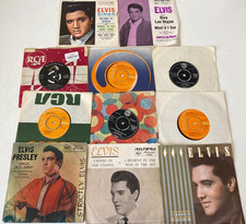 Bundle of 11 Elvis singles