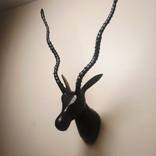 Black Metal Antelope Gazelle