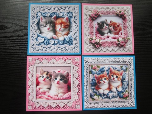 Set cute kittens - 4,