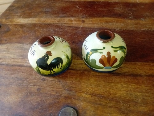 Pair torquay pottery - torquay,