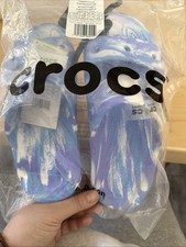 Crocs marble sandal white
