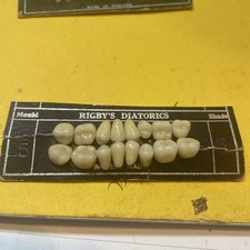 Rigbys Diatorics Teeth Vintage 1950s
