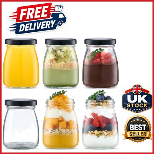 Small glass jars 100ml with - 100ml,