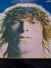 David Bowie Man Of Words.man Of Music (Space Oddity) Mega Rare Dutch Blue Vinyl