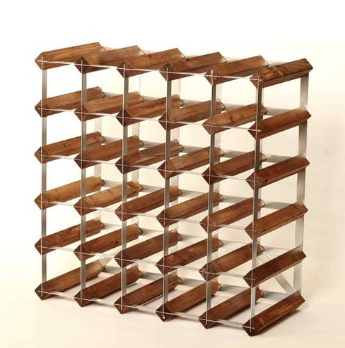 Vintage wooden wine rack - wooden,