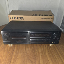 Aiwa AD-F460 Cassette Deck Stereo Tape Player/Recorder BOXED