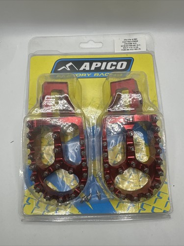 Apico treme foot pegs - pegs, gas
