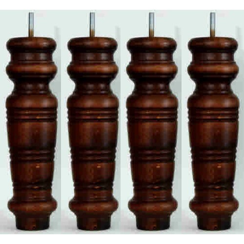 Detailed footstool legs - 4,