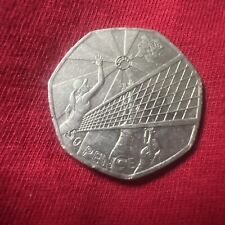 Olympic 50p Coins-London 2012 Fifty Pence Coins-Football-Triathlon-WWF-NHS 50p