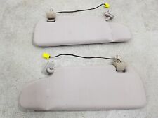 JAGUAR XKR XK8 96-06 SUN VISOR SET IN IVORY COLOUR