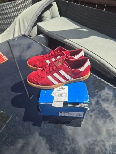 Adidas hamburg size red n - hamburg,