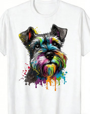 Miniature Schnauzer Dog Face