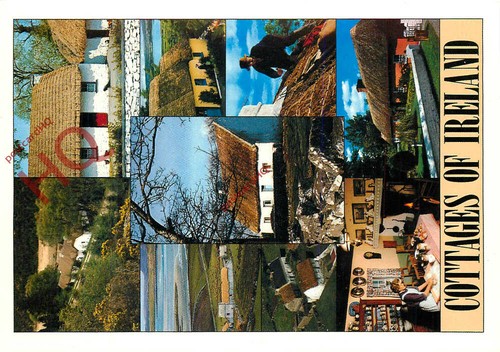 Picture postcard cottages - postcard>, of