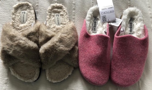 Ladies slippers pink - ladies,
