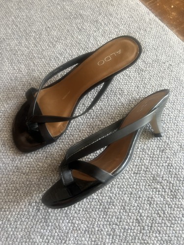 Aldo kitten heeled sandals - kitten,