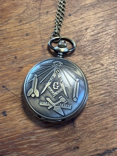 Masonic pocket watch great - masonic,