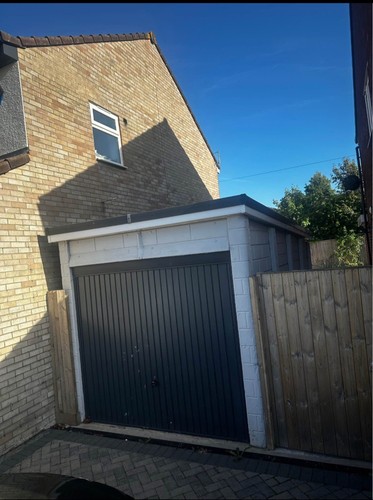 Concrete garage sectional - garage,