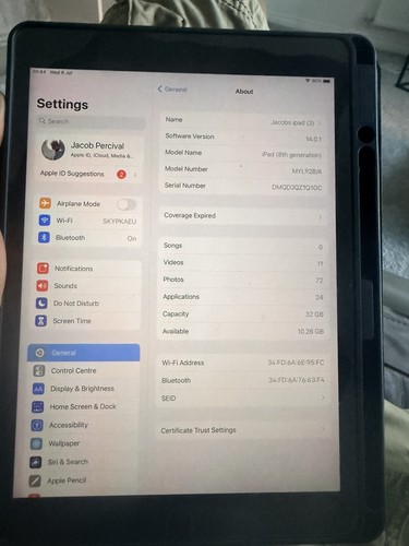 Ipad 8th generation - 8th,