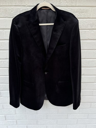 Next mens jacket 44r black - next,