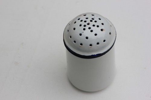 Vintage enamel flour sugar - flour, /