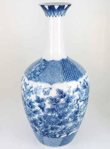 Chinese blue white porcelain - blue,