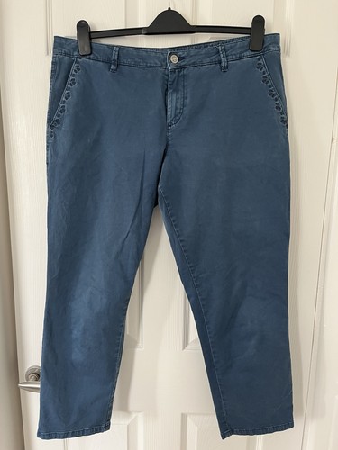 Mantaray navy chinos size 16r - chinos,