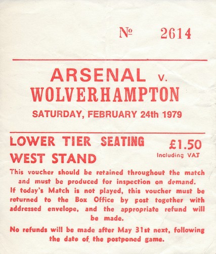 Ticket arsenal wolves - ticket:,