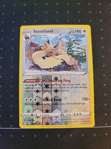 Stoutland 135 203 pokemon - stoutland, 135/203