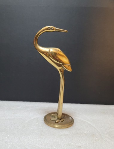 Vintage brass bird - bird, figurine