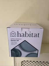 Habitat 12 Piece Matte Dinner