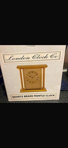 London clock brass mantel - clock, co