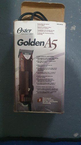 Oster golden clippers - golden,