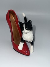 Kitten Heels Saffron Red Shoe