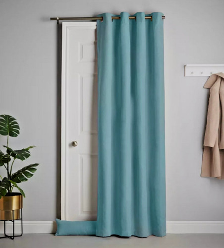 Door curtain velvet - door,