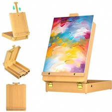 Wooden Tabletop Easel Box