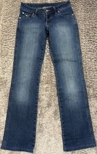 T148 Authentic R M RM Williams Australia Jeans TJ436 Blue Denim Womens 8 VGC